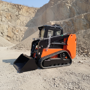 75馬力 フロントローダー スキッドステア クローラーローダー 日本製ディーゼルエンジン搭載 草刈り機付き - Product Image 1