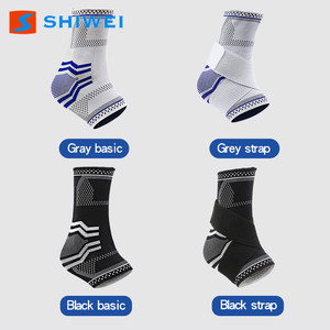 SHIWEI-3016 # Breathable mắt cá chân Brace bảo vệ có thể điều chỉnh nén hỗ trợ mắt cá chân tay áo cho chạy đi bộ - Product Image 3