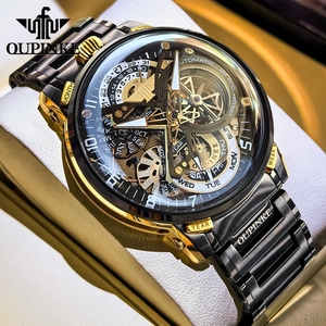 Montres automatiques OUPINKE pour hommes, design italien haut de gamme, édition limitée co-brandée, montres mécaniques pour hommes 3278 - Product Image 6