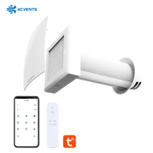 KCvents Smart Control Heat Recovery Ventilator for Fresh Indoor Air