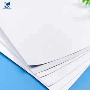 Özel A4 levha mürekkep püskürtmeli mat yapışkanlı yazdırılabilir etiket mat boyutu yazıcı için vinil çıkartma kağıdı