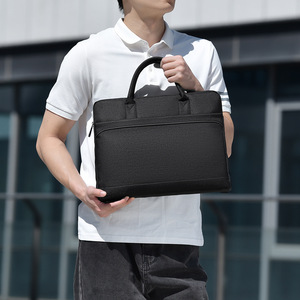 Maletín para Portátil Oxford Impermeable, Maletín Ejecutivo con Cierre, de Cuero de Alta Calidad, Organizador de Viaje para Hombres y Mujeres, Maletín para Médico - Product Image 5