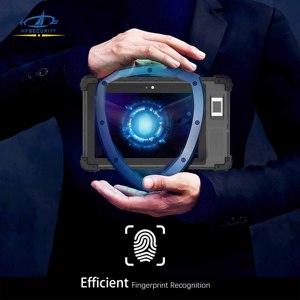 เครื่องบันทึกเวลาทำงาน HFSecurity FP08 สำหรับพนักงานเคลื่อนที่ แท็บเล็ตสำหรับงานอุตสาหกรรม แท็บเล็ตบันทึกเวลาทำงานแบบทนทาน แท็บเล็ตสำหรับการจัดการพนักงาน - Product Image 1