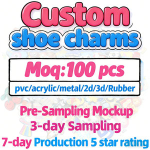 Fabricant <span class=keywords><strong>de</strong></span> breloques pour sabots OEM/ODM – Breloques <span class=keywords><strong>de</strong></span> chaussures personnalisées en PVC souple, vente en gros d'usine - Product Image 2