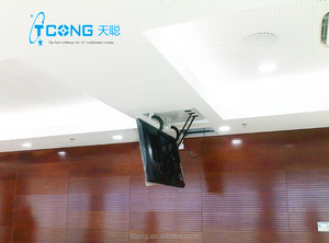 <span class=keywords><strong>Soporte</strong></span> de <span class=keywords><strong>TV</strong></span> <span class=keywords><strong>motorizado</strong></span> con Control remoto, elevador de <span class=keywords><strong>TV</strong></span> de <span class=keywords><strong>techo</strong></span> <span class=keywords><strong>oculto</strong></span> abatible hacia abajo de 32 "-75" para casa y sala de conferencias - Product Image 6