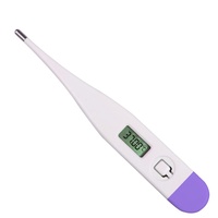 Thermomètre électronique numérique clinique pour la température corporelle, étanche, haute précision 0,01, réponse rapide en environ 1 minute