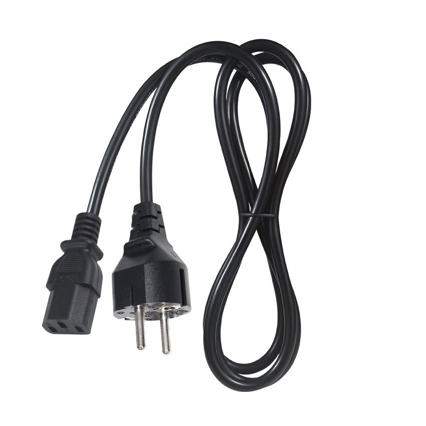 CABLEPELADO Câble D'Alimentation CEE7 Schuko à Bornes 1,50m - Blanc 0,75 Mm² H05VV-F