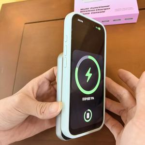 <b>Retro</b> <b>Game</b> <b>Console</b> L9 Wireless Charging Power Bank <b>Portable</b> Handheld <b>Game</b> Player with Fast Charging - Product Image 5