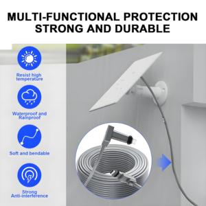 <span class=keywords><strong>Cable</strong></span> de Repuesto Tipo-C Starlink Gen 2 de Alta Velocidad e Impermeable, Suministro de Fábrica, 2m-10m, PVC Niquelado para Actuadores Estándar Gen - Product Image 4