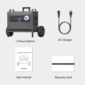 Station d'alimentation portable E-Nice 3-5kw Générateur <span class=keywords><strong>solaire</strong></span> LiFePO4 <span class=keywords><strong>Batterie</strong></span> <span class=keywords><strong>externe</strong></span> avec contrôleur MPPT à onde sinusoïdale pure - Product Image 5