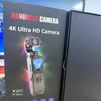 Caméras d'action et sportives à prix d'usine, caméscopes avec contrôle Wi-Fi, mode beauté, enregistrement vidéo, caméras portables de poche 4K