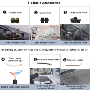 Ad alta pressione di superficie vuoto di scarico Spot Wash 3000W pulitori a vapore per la vendita - Product Image 4