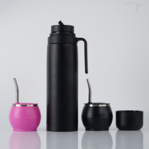 Taza de Mate Personalizada de 6oz con Aislamiento de Doble Capa de Acero Inoxidable y Conservación del Calor, Estilo Argentino - Product Image 2