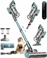 Aspirateur balai sans fil Cyclone, moteur sans balais, HEPA, humide/sec, sans sac, pour maison, voiture, hôtel, OEM CE