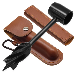 Perceuse manuelle, outil de bricolage portable pour charpentier, survie, camping, extérieur - Product Image 2