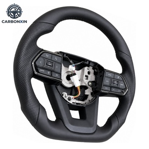 พวงมาลัยหนังสำหรับรถยนต์โตโยต้า rav4 อินโนวา วีทซ์ Mk5 A90 แอ็กซิโอ คราวน์ Lc120 4runner พรีอุส ทุนดรา ทาโคมา แลนด์ครุยเซอร์ - Product Image 3