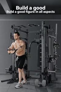 Chất Lượng Cao Thiết Bị Tập Thể Dục Đào Tạo Toàn Diện Đa Phòng Tập Thể Dục Điện Giá Squat Đứng Phòng Tập Thể Dục Maquina Smith Máy - Product Image 3