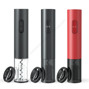 En gros YD292 Décapsuleur automatique réutilisable en acier inoxydable avec coupe-capsule et tire-bouchon, ensemble de clés personnalisé pour bouteille de vin - Product Image 5