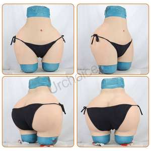 Énorme pantalon rembourré en Silicone 4.8cm grandes hanches et fesses rehausseur Shapewear femmes africaines sablier Figure Shapers Crossdresser - Product Image 2