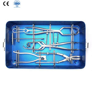 Ensemble d'instruments pour plaque de reconstruction pelvienne en acier inoxydable avec source d'alimentation manuelle pour chirurgie pelvienne - Product Image 5