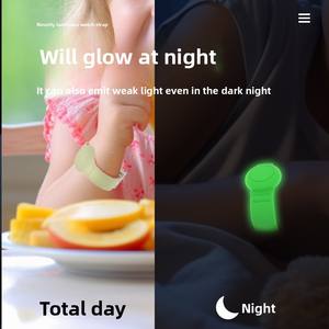 Kidsren impermeable GPS Tracker cubierta protectora diseño moderno correa de reloj de silicona Compatible con Apple Airtag - Product Image 3