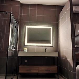 Hotel <span class=keywords><strong>de</strong></span> gran tamaño inteligente Bluetooth LED <span class=keywords><strong>baño</strong></span> espejo pantalla táctil Led <span class=keywords><strong>Baño</strong></span> Luz espejo - Product Image 4