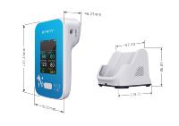 Moniteur vétérinaire BERRY AM6200 pour chats et chiens avec écran LCD TFT de 2,8 pouces, Bluetooth BLE 5.0, application gratuite, garantie d'un an