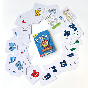 Juego de cartas Smack It para mayores de 6 años, juego familiar educativo y divertido para el reconocimiento de números - Product Image 1