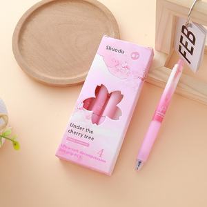 Stylo Gel Effaçable Noir 0,5 mm Haute Qualité, Idéal Étudiants, Plastique, 50 Pièces/Boîte, Logo Personnalisé, Utilisation Bureau & École, Écriture Claire, Design Attrayant - Product Image 4