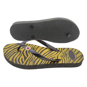 Sandalias de Playa Nicecin para Hombre, Diseño de Cebra, con Tira Negra Brillante y Decoración Metálica, Antideslizantes, Suaves, para Verano, OEM - Product Image 3