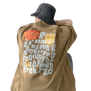 Sifot vente en gros personnalisé classique 100% coton col rond bouffant impression t-shirt uni grande taille mousse impression t-shirts pour hommes T-Shirt - Product Image 1