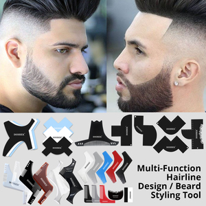Nuevo Peine para Recortar el Vello Facial, Plantilla para Barba, Peine para Dar Forma al Vello, Herramienta para Dar Forma a la Barba de Doble Cara Personalizada - Product Image 5