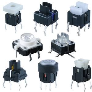 Mini Tact <span class=keywords><strong>Switch</strong></span> Custom Knop Dop 6*6*10.3Mm Grootte Geen Frame Kleurrijke Led Verlichte Tactiele Schakelaar Met Power Lasergraveren - Product Image 6