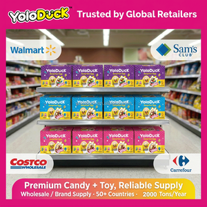 Uovo Sorpresa con Cioccolato, Biscotti, Caramelle e Giocattolo, Regalo Originale, Dolciumi all'Ingrosso OEM per Distributori, Pasqua, YOLODUCK - Product Image 4
