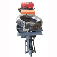 Pistolet à ciment diesel Pulvérisation automatique de mortier pour murs Pulvérisateur de mortier Machine de plâtrage