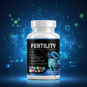 Suplemento de CoQ10 para Hombres, Antioxidante, para la Fertilidad, <span class=keywords><strong>Natural</strong></span>, 60 Cápsulas, Marca Privada - Product Image 4