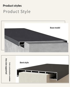 Capuchon <span class=keywords><strong>de</strong></span> clôture mural moderne en alliage d'aluminium, étanche, durable, facile à installer, Swhome WQYD, garantie 3 ans, revêtement inclus - Product Image 1