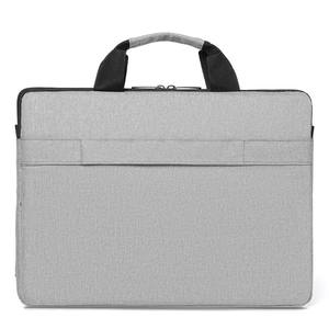 Bolsa organizadora para ordenador portátil al por mayor, bolso de tela Oxford con cremallera, logotipo personalizado de negocios de 14/15 pulgadas, regalo para iPad ligero - Product Image 3