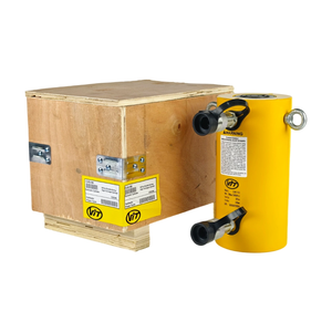 Cylindre hydraulique à double action Premium 50T CLRG-506 équivalent à Enerpac pour levage lourd, construction et maintenance - Product Image 2