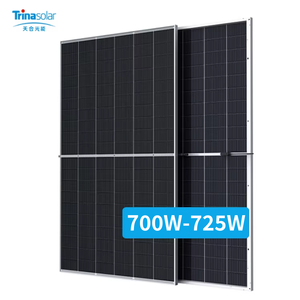 แผงโซลาร์เซลล์แบบขายส่ง แบบสองหน้า พับได้ กระจกสองชั้น ชนิด N แบบ BIPV HJT HBC 700W-725W โมโน PV โมดูล ประสิทธิภาพ 23.3% รับประกัน 15 ปี - Product Image 2