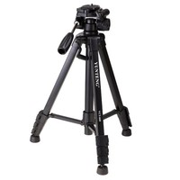 Tripod Profesional YUNTENG VCT-668 Bahan Aluminium Alloy Portabel dengan Kunci Putar dan Waterpass untuk Kamera Digital/Video - Laris Terjual