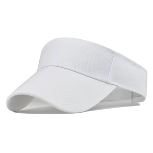 BOTTCOOLA vente en gros Design visière chapeaux <span class=keywords><strong>soleil</strong></span> sport cyclisme coton plaine visière haut vide chapeau extérieur Tennis Golf visière réglable - Product Image 3