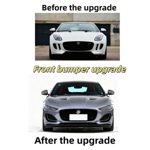 กันชนหน้าคุณภาพสูง ทนทานต่อแรงกระแทก สำหรับ F-Type ปี 13-20 |    อุปกรณ์ตกแต่งรถยนต์ - Product Image 2