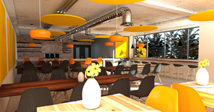 Звукопоглощающая домашняя акустическая панель потолочная облачная диффузорная плитка - Product Image 3