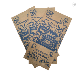 Lebensmittelechte, ölbeständige Papiertüten <span class=keywords><strong>mit</strong></span> Flexiloop-Griffen, anpassbar für Supermärkte und Logistiklieferungen - Product Image 4