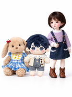 Vêtements de poupée personnalisés OEM ODM, tenues pour jouets en peluche, vêtements pour poupées BJD, costumes pour animaux en peluche, fabricant en gros