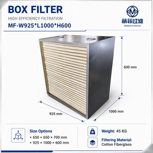 Filtro HEPA H13 H14 da 0,3 micron per la sostituzione di filtri ABSOLUT, elemento filtrante quadrato per nebbie oleose - Product Image 2