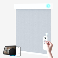 Stores verticaux automatiques intelligents sans fil à commande WIFI pour hôtels, vente en gros