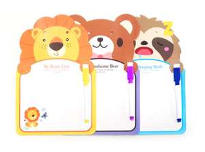 Heißer Verkauf lösch bare Kinder Zeichenbrett trocken löschen Kinder Aktivität sbuch Lernspiel zeug Zeichnung Mal karton - Product Image 5