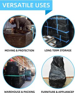 Hot Selling Sparkforest Black Stretch Film 50cm Width Heavy Duty LLDPE <strong>Pallet</strong> <strong>Wrap</strong> for Industrial Packaging - Product Image 5